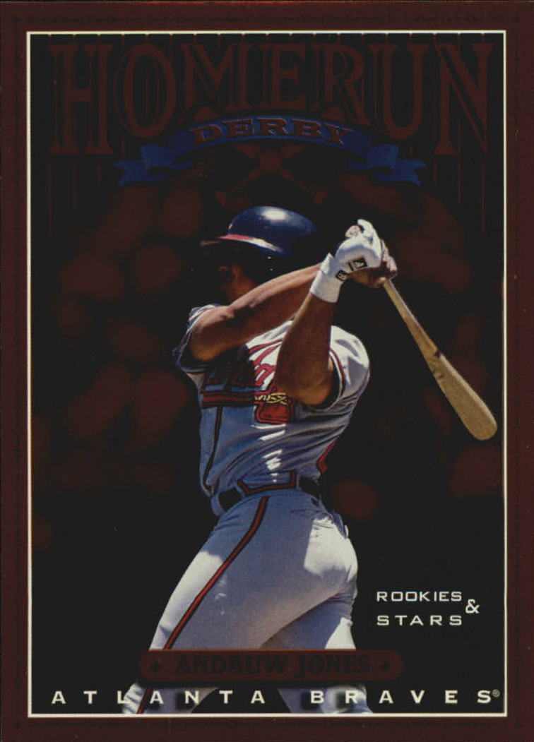1998 Leaf Rookies and Stars Home Run Derby #12 Andruw Jones