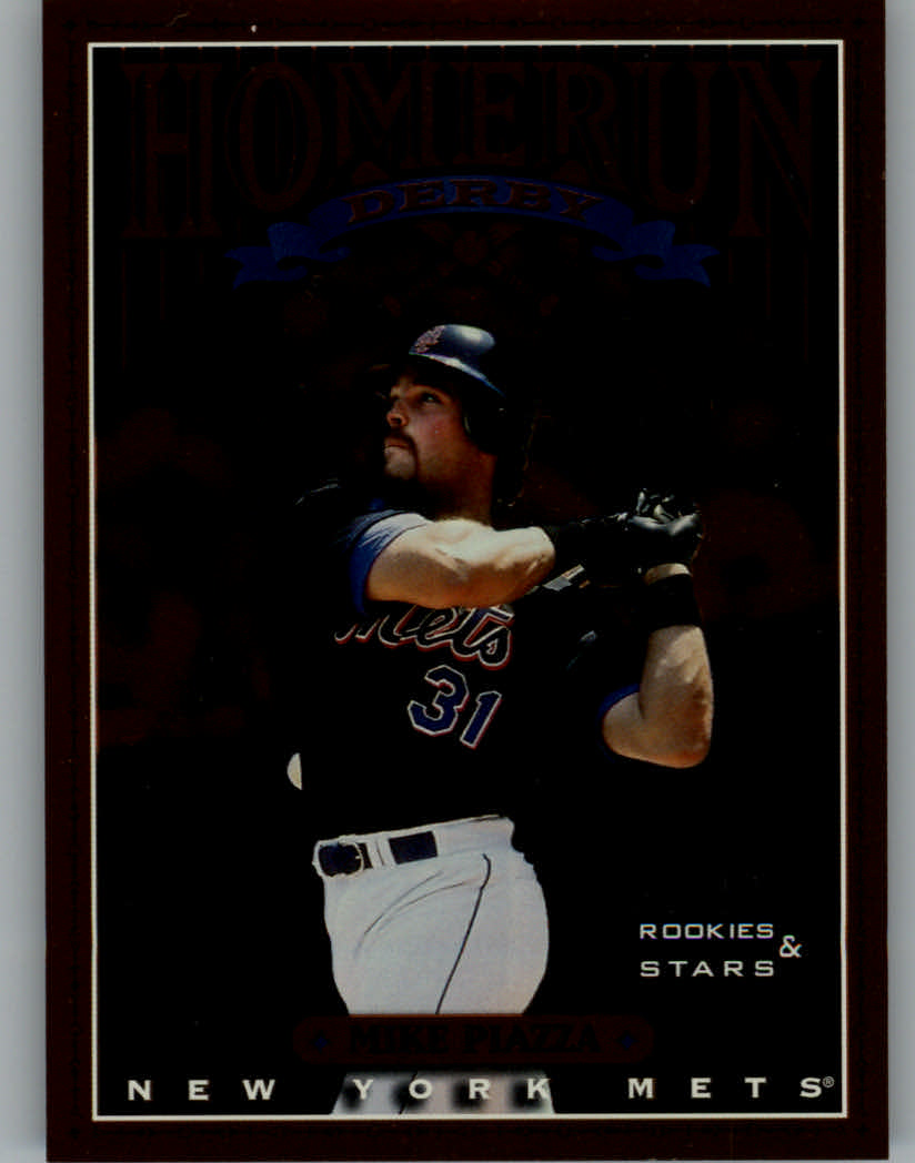 1998 Leaf Rookies and Stars Home Run Derby #17 Mike Piazza