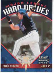 1998 Leaf Rookies and Stars Major League Hard Drives #8C Mike Piazza Mets