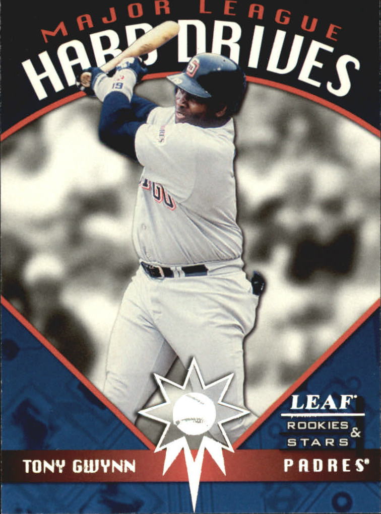 1998 Leaf Rookies and Stars Major League Hard Drives #10 Tony Gwynn