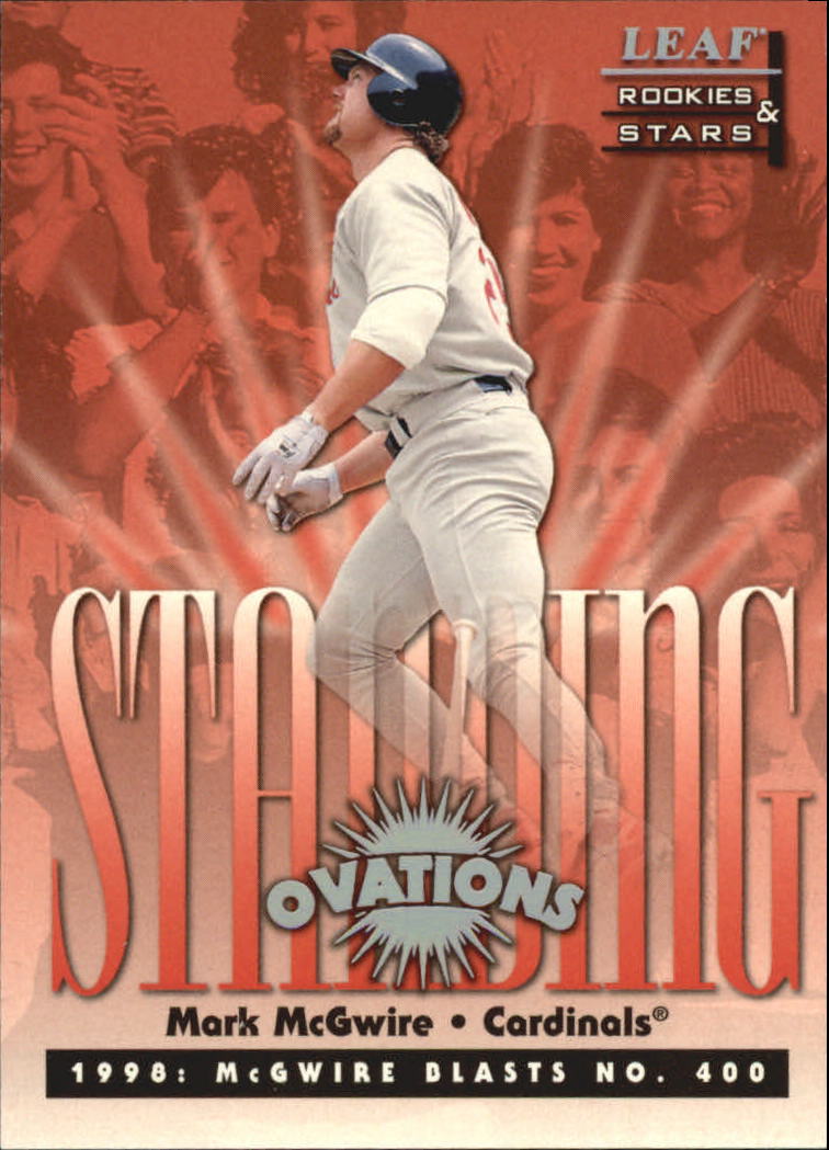 1998 Leaf Rookies and Stars Standing Ovations #2 Mark McGwire