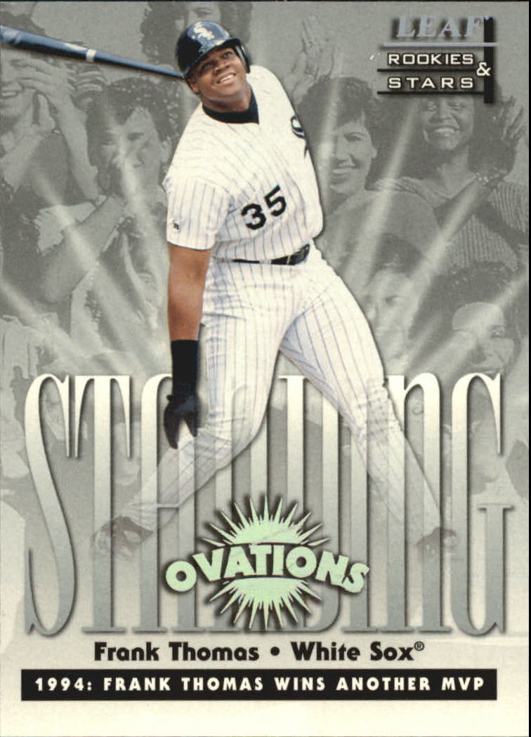 1998 Leaf Rookies and Stars Standing Ovations #4 Frank Thomas