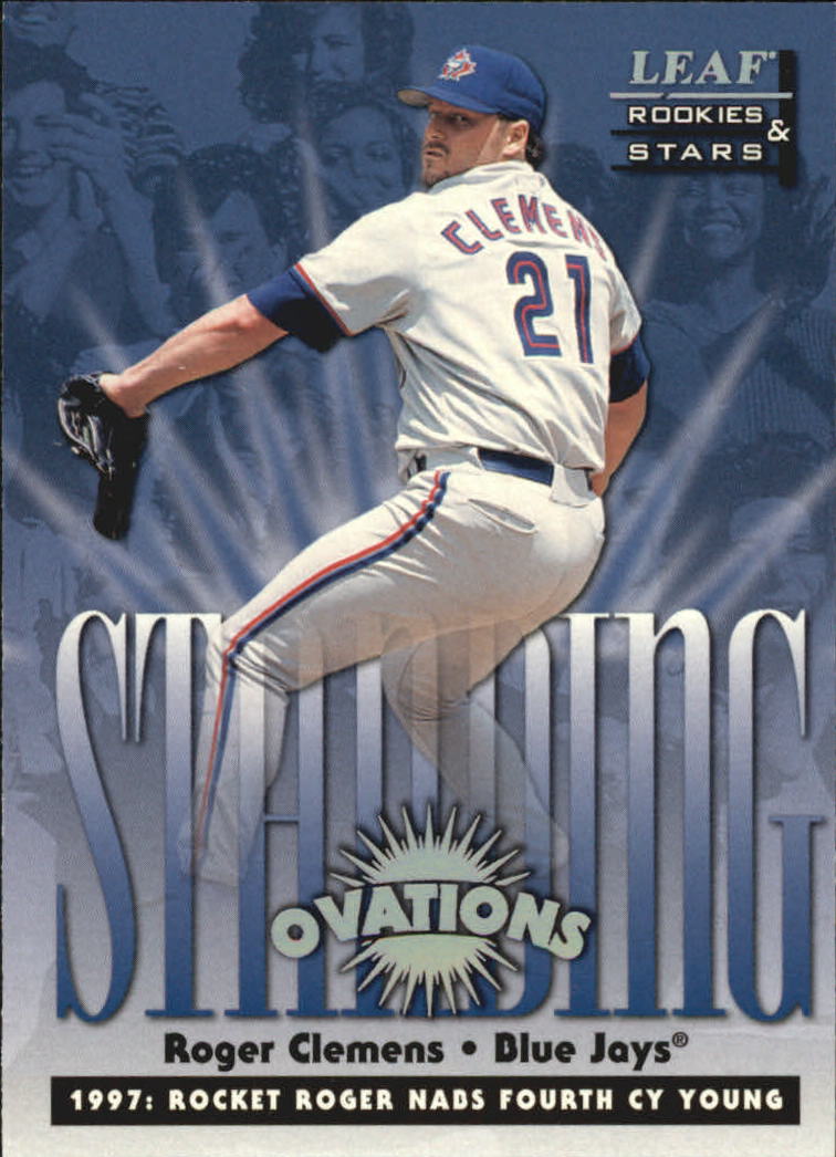 1998 Leaf Rookies and Stars Standing Ovations #8 Roger Clemens