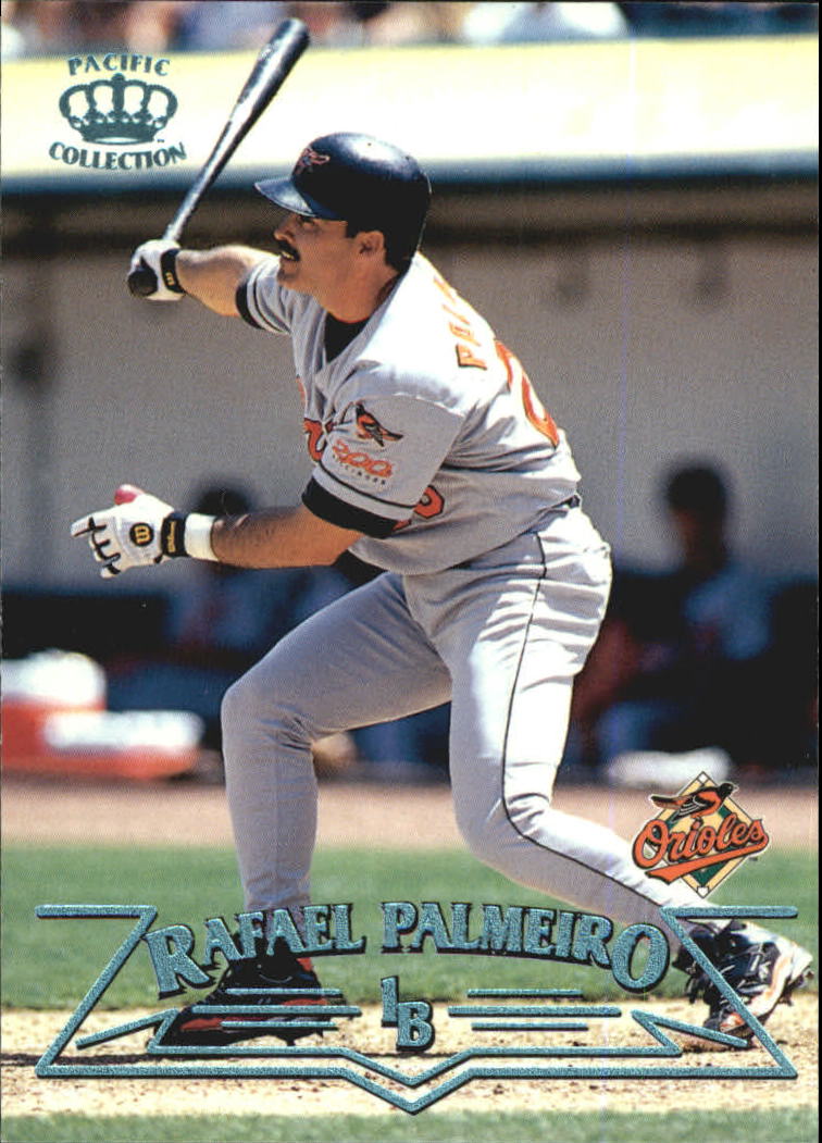 1998 Pacific Platinum Blue #31 Rafael Palmeiro