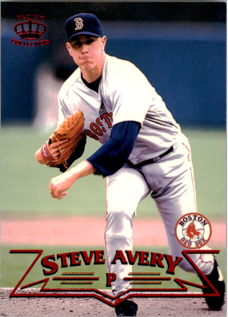 1998 Pacific Red Threatt #35 Steve Avery