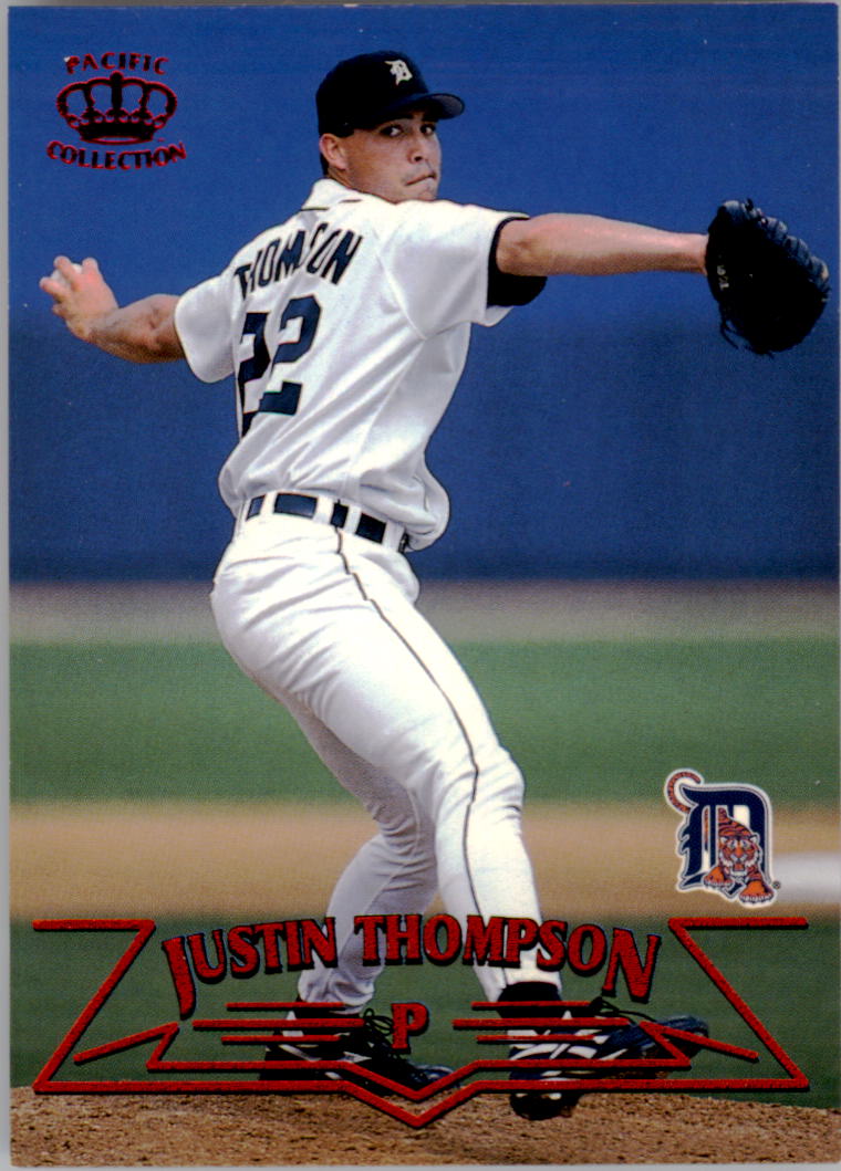 1998 Pacific Red Threatt #96 Justin Thompson