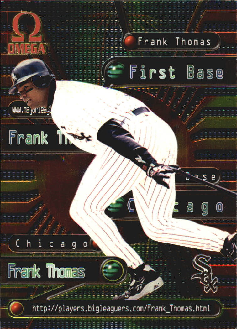 1998 Pacific Omega Online Inserts #5 Frank Thomas