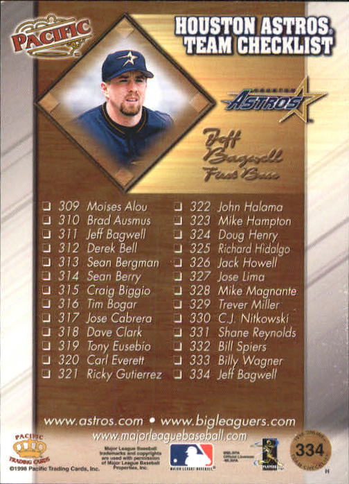 A2778- 1998 Pacific Online Baseball Cards 244-490 -You Pick- 15+ FREE US SHIP - Picture 170 of 394