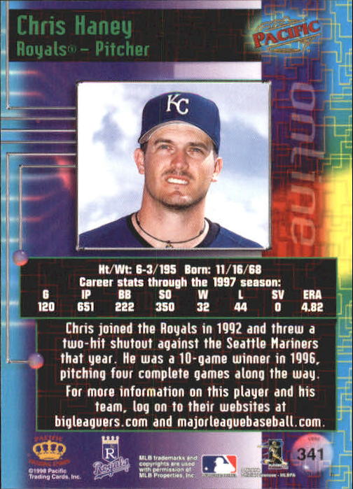 A2778- 1998 Pacific Online Baseball Cards 244-490 -You Pick- 15+ FREE US SHIP - Picture 184 of 394