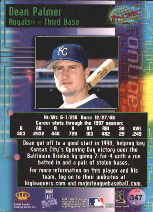 A2778- 1998 Pacific Online Baseball Cards 244-490 -You Pick- 15+ FREE US SHIP - Picture 196 of 394