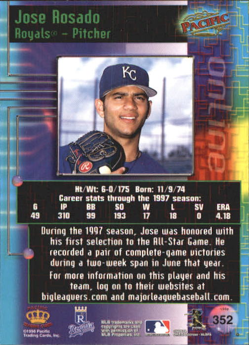 A2778- 1998 Pacific Online Baseball Cards 244-490 -You Pick- 15+ FREE US SHIP - Picture 204 of 394