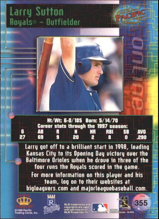A2778- 1998 Pacific Online Baseball Cards 244-490 -You Pick- 15+ FREE US SHIP - Picture 210 of 394