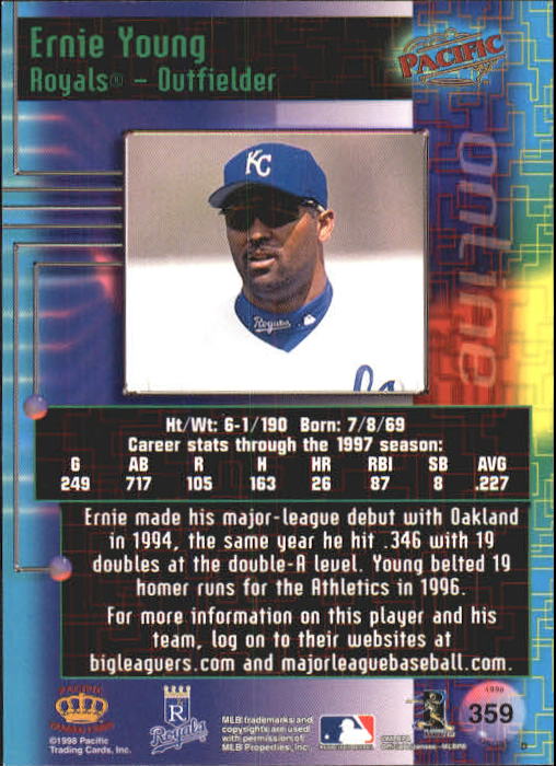 A2778- 1998 Pacific Online Baseball Cards 244-490 -You Pick- 15+ FREE US SHIP - Picture 216 of 394