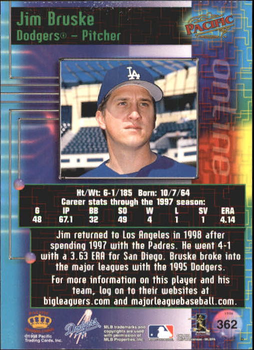 A2778- 1998 Pacific Online Baseball Cards 244-490 -You Pick- 15+ FREE US SHIP - Picture 222 of 394