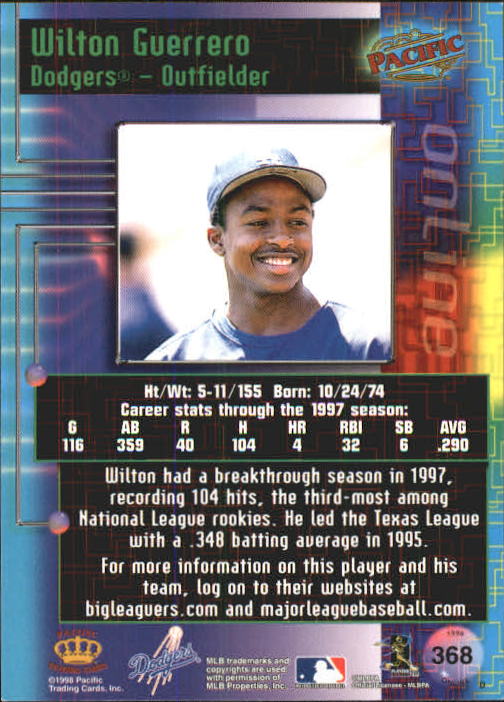 A2778- 1998 Pacific Online Baseball Cards 244-490 -You Pick- 15+ FREE US SHIP - Picture 232 of 394