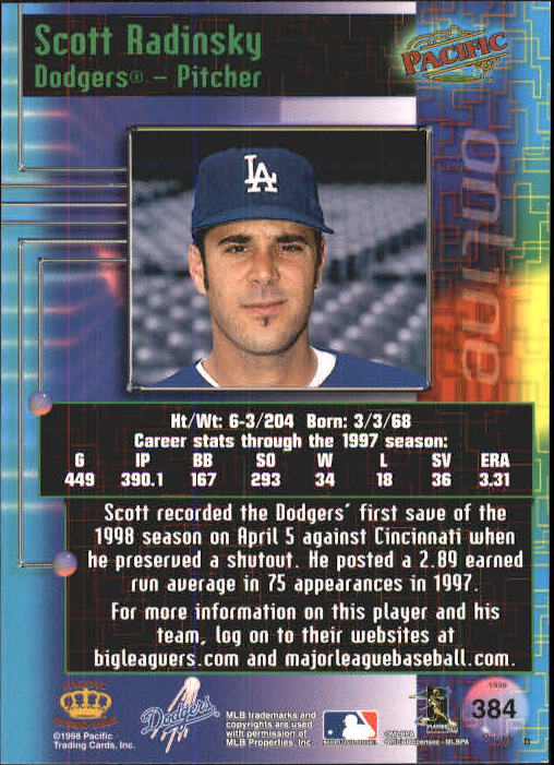 A2778- 1998 Pacific Online Baseball Cards 244-490 -You Pick- 15+ FREE US SHIP - Picture 251 of 394
