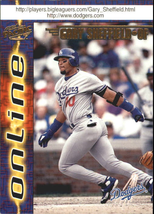 1998 Pacific Online #385 Gary Sheffield