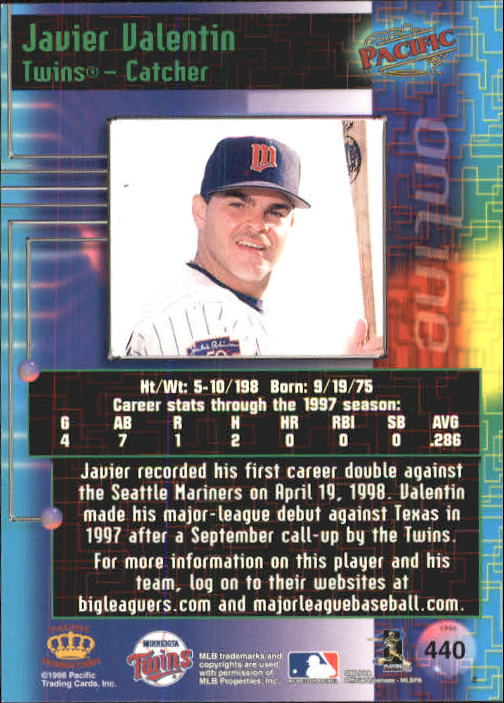 A2778- 1998 Pacific Online Baseball Cards 244-490 -You Pick- 15+ FREE US SHIP - Picture 329 of 394