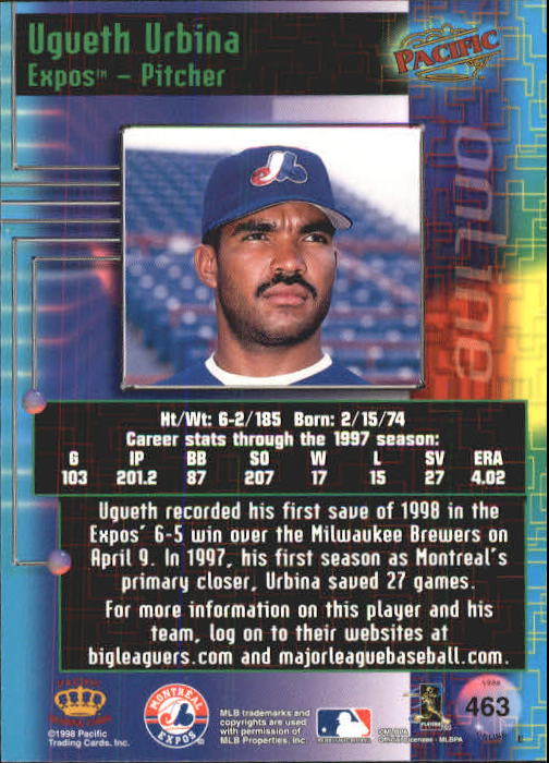 A2778- 1998 Pacific Online Baseball Cards 244-490 -You Pick- 15+ FREE US SHIP - Picture 362 of 394