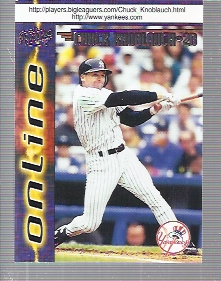 1998 Pacific Online #506 Chuck Knoblauch