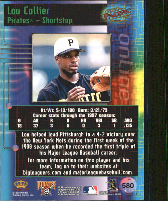 A2778- 1998 Pacific Online Baseball Cards 491-732 -You Pick- 15+ FREE US SHIP - Picture 84 of 250