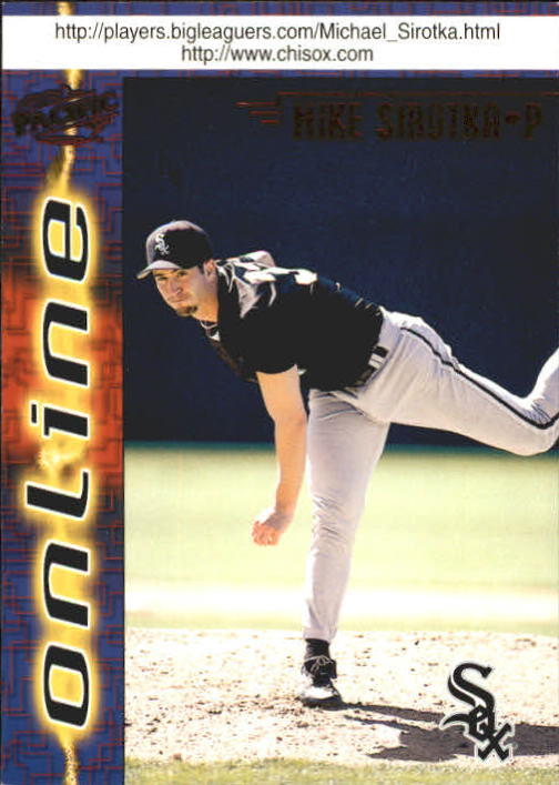 1998 Pacific Online Red #180 Mike Sirotka