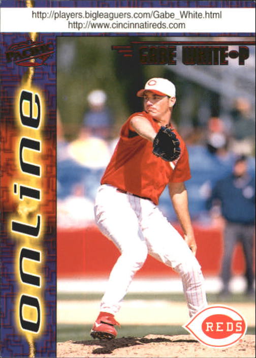 1998 Pacific Online Red #207 Gabe White