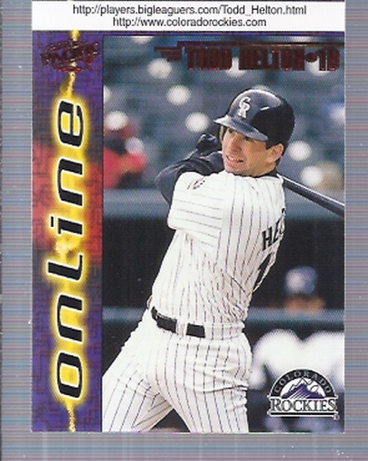 1998 Pacific Online Red #246 Todd Helton