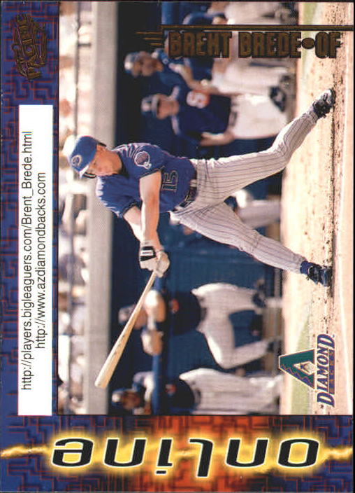 1998 Pacific Online Web Cards #33 Brent Brede