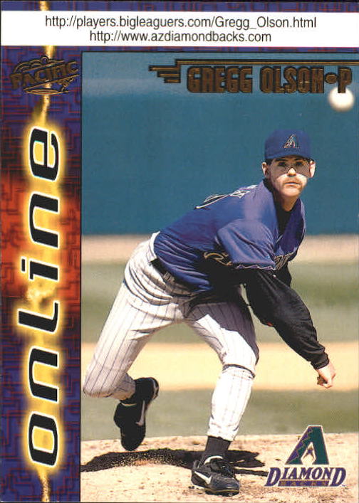 1998 Pacific Online Web Cards #43 Gregg Olson