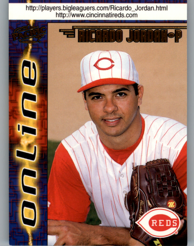 1998 Pacific Online Web Cards #194 Ricardo Jordan