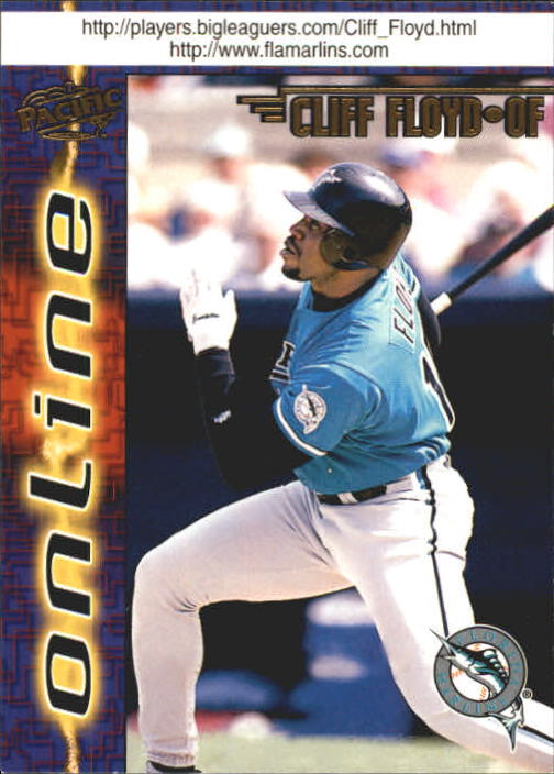 1998 Pacific Online Web Cards #294 Cliff Floyd