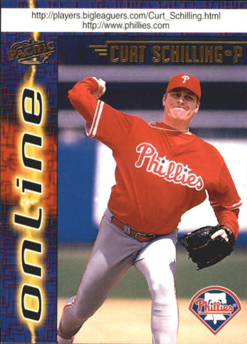 1998 Pacific Online Web Cards #572 Curt Schilling