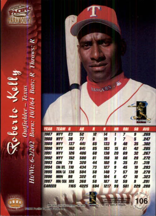 B5199- 1998 Paramount BB Card #s 1-250 +Rookies -You Pick- 15+ FREE US SHIP - Picture 199 of 479
