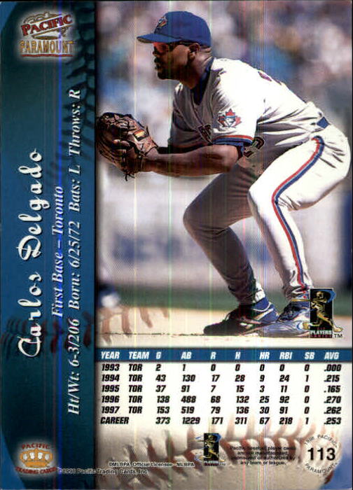 B5199- 1998 Paramount BB Card #s 1-250 +Rookies -You Pick- 15+ FREE US SHIP - Picture 211 of 479