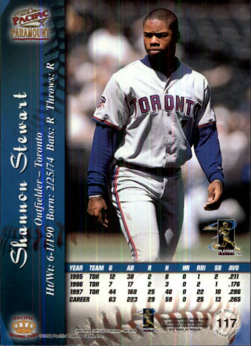 B5199- 1998 Paramount BB Card #s 1-250 +Rookies -You Pick- 15+ FREE US SHIP - Picture 219 of 479