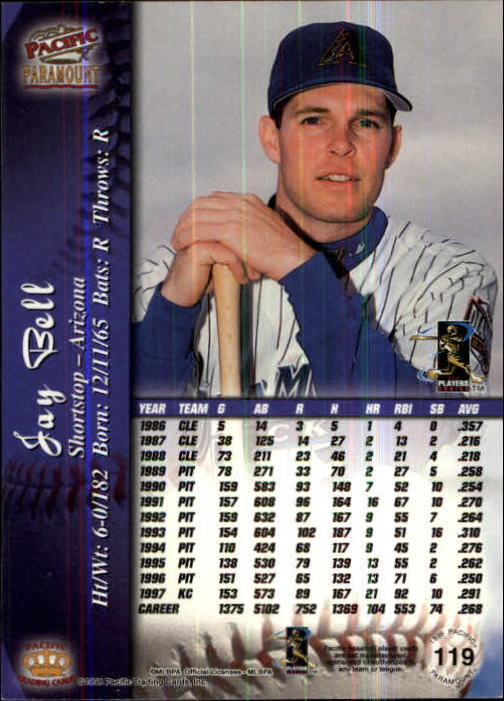 B5199- 1998 Paramount BB Card #s 1-250 +Rookies -You Pick- 15+ FREE US SHIP - Picture 223 of 479