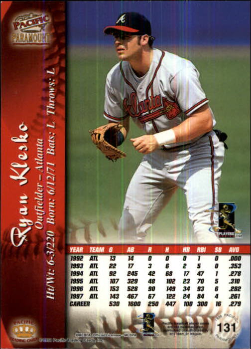 B5199- 1998 Paramount BB Card #s 1-250 +Rookies -You Pick- 15+ FREE US SHIP - Picture 247 of 479