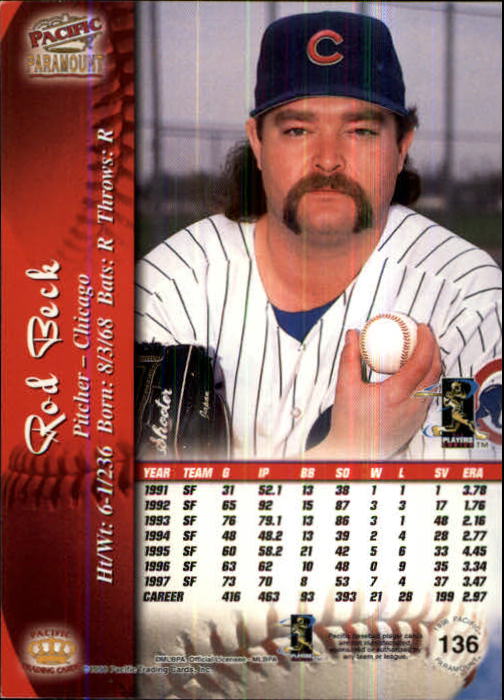 B5199- 1998 Paramount BB Card #s 1-250 +Rookies -You Pick- 15+ FREE US SHIP - Picture 257 of 479