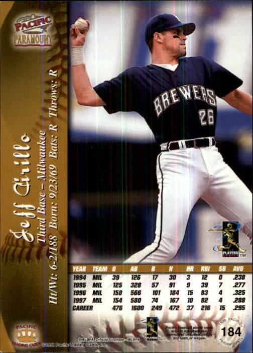 B5199- 1998 Paramount BB Card #s 1-250 +Rookies -You Pick- 15+ FREE US SHIP - Picture 353 of 479