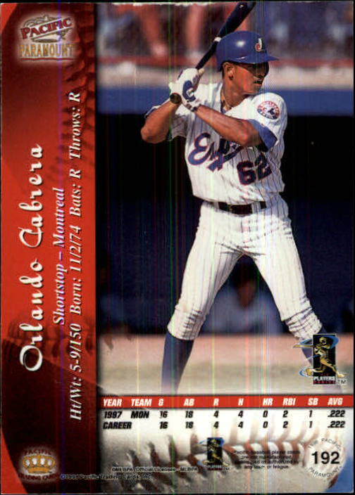 B5199- 1998 Paramount BB Card #s 1-250 +Rookies -You Pick- 15+ FREE US SHIP - Picture 367 of 479