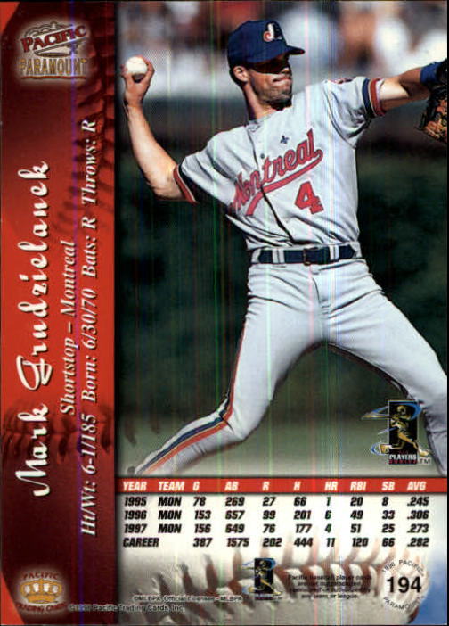 B5199- 1998 Paramount BB Card #s 1-250 +Rookies -You Pick- 15+ FREE US SHIP - Picture 371 of 479