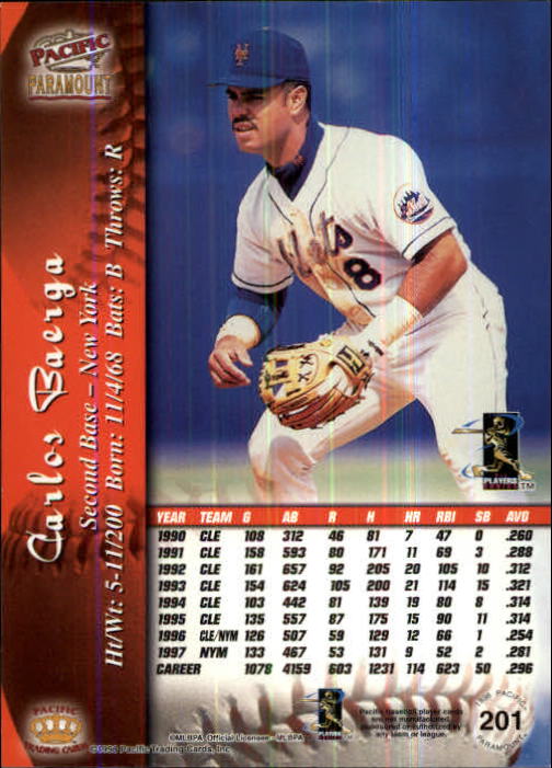 B5199- 1998 Paramount BB Card #s 1-250 +Rookies -You Pick- 15+ FREE US SHIP - Picture 385 of 479