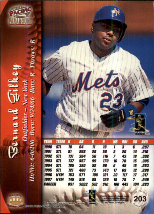 B5199- 1998 Paramount BB Card #s 1-250 +Rookies -You Pick- 15+ FREE US SHIP - Picture 389 of 479