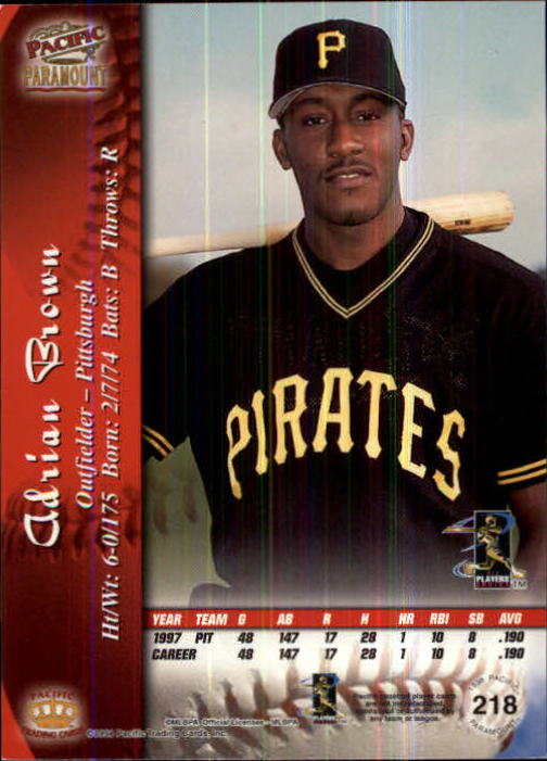 B5199- 1998 Paramount BB Card #s 1-250 +Rookies -You Pick- 15+ FREE US SHIP - Picture 417 of 479