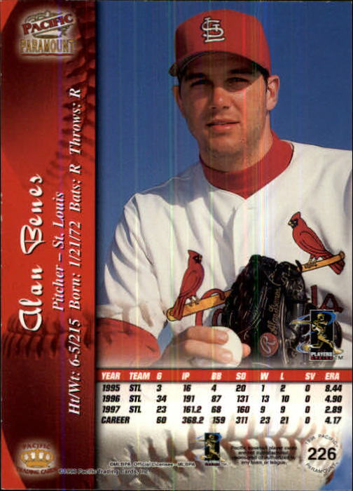 B5199- 1998 Paramount BB Card #s 1-250 +Rookies -You Pick- 15+ FREE US SHIP - Picture 433 of 479