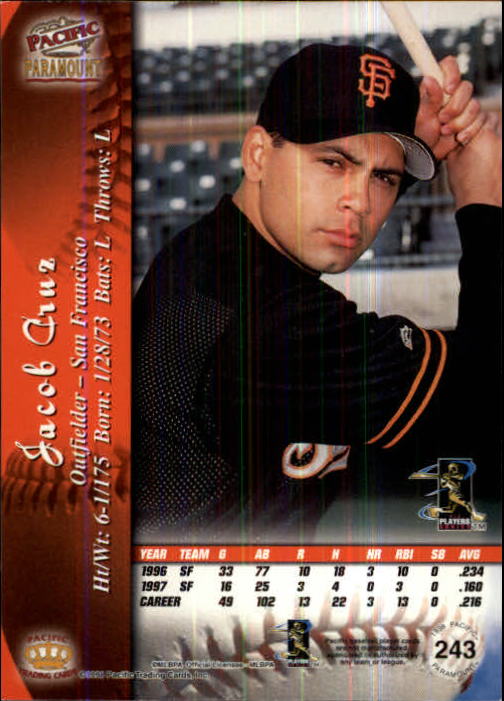 B5199- 1998 Paramount BB Card #s 1-250 +Rookies -You Pick- 15+ FREE US SHIP - Picture 467 of 479