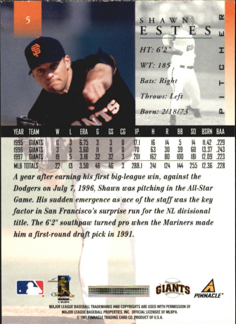A7141- 1998 Pinnacle Baseball Cards 1-200 +Rookies -You Pick- 15+ FREE US SHIP - Picture 7 of 331