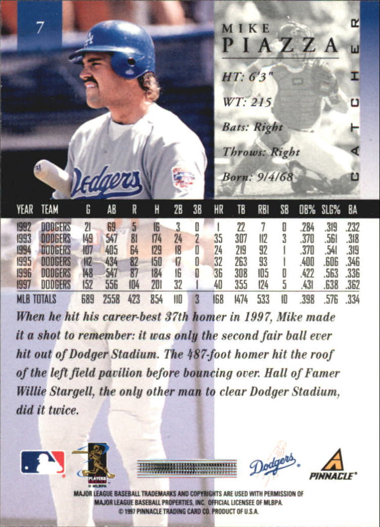 A7141- 1998 Pinnacle Baseball Cards 1-200 +Rookies -You Pick- 15+ FREE US SHIP - Picture 9 of 331