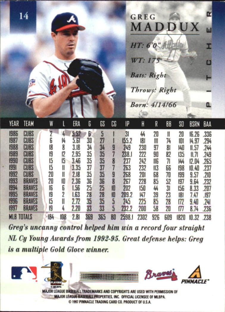 A7141- 1998 Pinnacle Baseball Cards 1-200 +Rookies -You Pick- 15+ FREE US SHIP - Picture 19 of 331